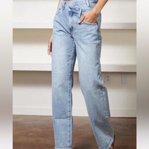 Pistola high rise crossover jeans